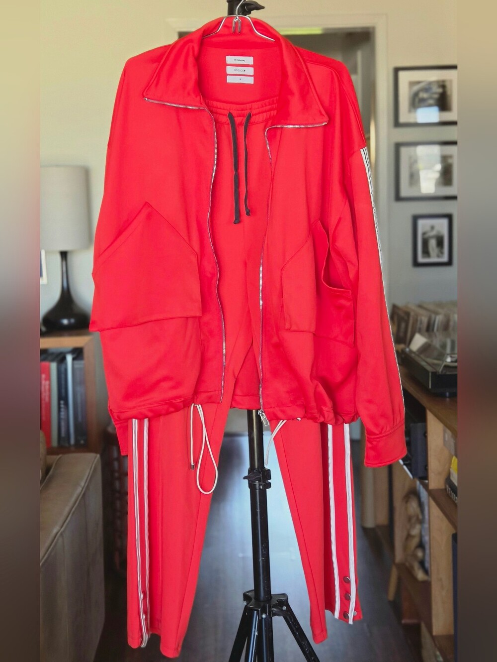 Mr. Saturday Limited Edition Red Tracksuit - Retro Athleisure Streetwear